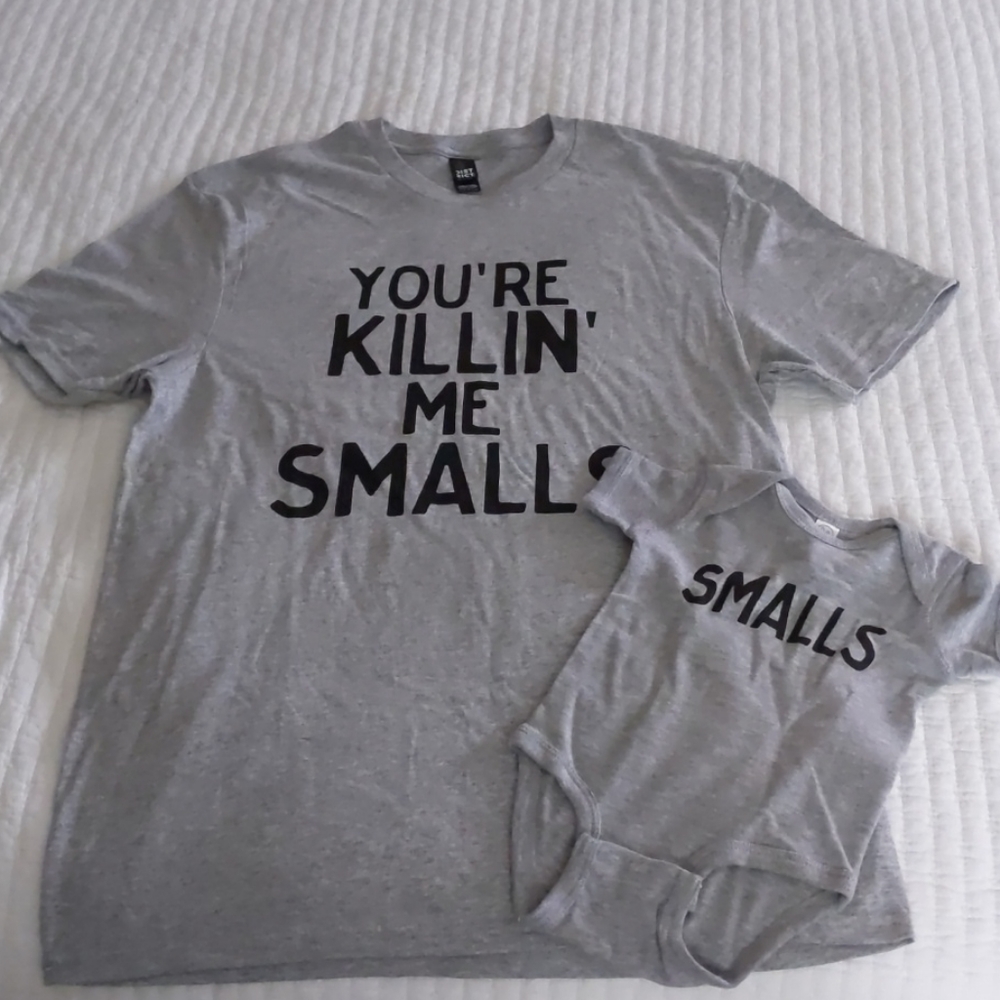 Adult & Baby matching t-shirt set NWOT